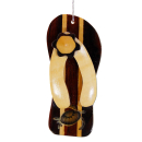 Sandale Weihnachtsbaum Christbaum Schmuck Weihnachtsdeko Surfing Xmas Surfen 1 Stück 1417