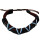 Seestern Armband / Armbänder Echtleder Band Leder Modeschmuck /1011 Schwarz_5 Stueck
