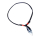 Seestern Halskette Modeschmuck mit Surfboard Holz Anhänger 4 cm variables Halsband /1584