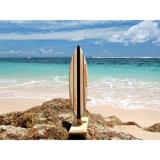 Deko Holz Surfboard 30 cm lang Airbrush Design Surfing Surfen Wellenreiten Surf /1652