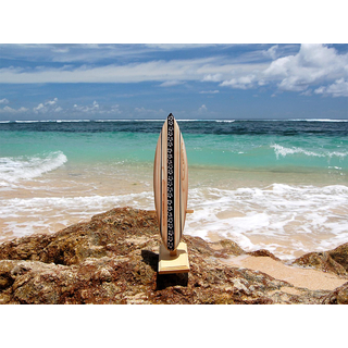 Deko Holz Surfboard 30 cm lang Airbrush Design Surfing Surfen Wellenreiten Surf /1654