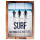 Seestern Deko Holz Wandbild im Vintage Sixties Surf Look 40 x 60 cm Surfing Motiv /1824