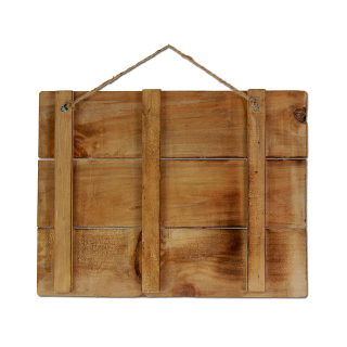 Seestern Deko Holz Wandbild im Vintage Sixties Surf Look 50 x 80 cm Surfing Motiv /1816