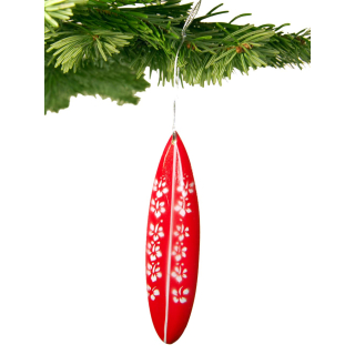 Surfboard Weihnachtsbaum Christbaum Schmuck Weihnachtsdeko Surfing Xmas /1855