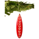 Surfboard Weihnachtsbaum Christbaum Schmuck Weihnachtsdeko Surfing Xmas /1856