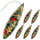 Surfboard Weihnachtsbaum Christbaum Schmuck Weihnachtsdeko Surfing Xmas /1857 6 er Pack