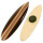 Kühlschrank Magnet Deko Holz Surfboard 12 cm Airbrush Surfen Wellenreiten /1953