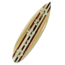 Kühlschrank Magnet Deko Holz Surfboard 12 cm Airbrush Surfen Wellenreiten /1954 3 er Pack