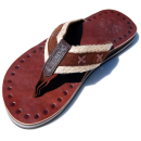 SEESTERN Herren Leder Zehentrenner Zehensandale Zehensteg Sandalen Gr.40-50 /1961