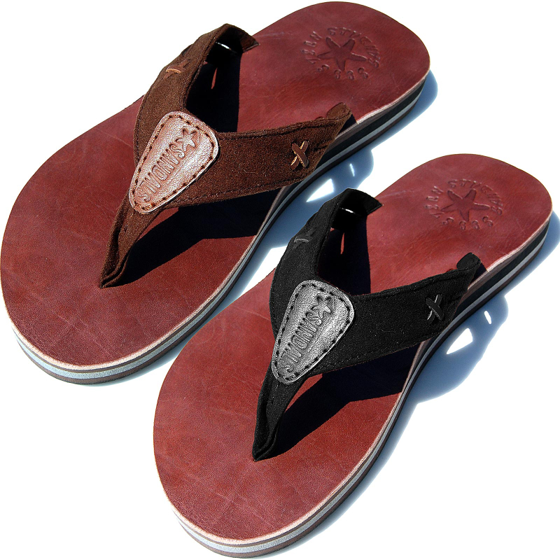 zehentrenner herren leder