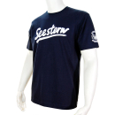 SEESTERN Herren Tshirt  hochw. Combed Jersey Kurzarm Gr S-XXL /1940 navy-weiss Größe S
