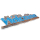 Dekorations Holz Wand Schild Welcome Willkommen 41 x 15 cm /1984
