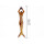 Dekoration Holz Wand Deko Meerjungfrau Mermaid 62 x 14 cm /1981_L rosa