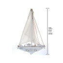 Dekoration Holz Wand Deko Seegelschiff Segelboot 46 x 28 cm /1989