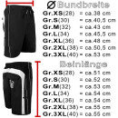 SEESTERN Herren Boardshorts Badeshorts mit Gummizug hinten& Eingrifftaschen XS-3XL /1744 Schwarz XS