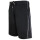 SEESTERN Herren Boardshorts Badeshorts mit Gummizug hinten& Eingrifftaschen XS-3XL /1744 Schwarz XS