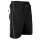 SEESTERN Herren Boardshorts Badeshorts mit Gummizug hinten& Eingrifftaschen XS-3XL /1744 Schwarz S