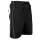 SEESTERN Herren Boardshorts Badeshorts mit Gummizug hinten& Eingrifftaschen XS-3XL /1744 Schwarz L