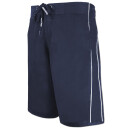 SEESTERN Herren Boardshorts Badeshorts mit Gummizug hinten& Eingrifftaschen XS-3XL /1744 Blau XS