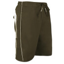 SEESTERN Herren Boardshorts Badeshorts mit Gummizug hinten& Eingrifftaschen XS-3XL /1744 Grün XS
