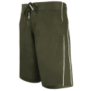 SEESTERN Herren Boardshorts Badeshorts mit Gummizug hinten& Eingrifftaschen XS-3XL /1744 Grün 3XL