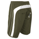 SEESTERN Herren Boardshorts Badeshorts mit Gummizug hinten& Eingrifftaschen XS-3XL /1744 Grün 3XL