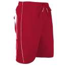 SEESTERN Herren Boardshorts Badeshorts mit Gummizug hinten& Eingrifftaschen XS-3XL /1744 Rot XS