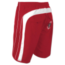 SEESTERN Herren Boardshorts Badeshorts mit Gummizug hinten& Eingrifftaschen XS-3XL /1744 Rot XS