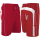 SEESTERN Herren Boardshorts Badeshorts mit Gummizug hinten& Eingrifftaschen XS-3XL /1744 Rot 2XL