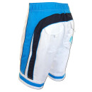 SEESTERN Herren Boardshorts Surfshorts Boardshort Badeshorts mit Gummizug hinten S-3XL mittellang 47-49cm /1944 Weiß L