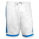 SEESTERN Herren Boardshorts Surfshorts Boardshort Badeshorts mit Gummizug hinten S-3XL mittellang 47-49cm /1944 Weiß 2XL