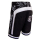 SEESTERN Herren Boardshorts Surfshorts Boardshort Badeshorts mit Gummizug hinten S-3XL mittellang 47-49cm /1943 Schwarz L