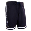 SEESTERN Herren Boardshorts Surfshorts Boardshort Badeshorts mit Gummizug hinten S-3XL mittellang 47-49cm /1943 Blau L