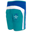 SEESTERN Herren Microstrech Boardshorts Surfshorts Boardshort Badehorts M- XL mittellang 47-49cm /1944 Blau L