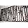 SEESTERN  Bambus Relief Wand Metal Deko Wandbild anthrazit Wandrelief 115 x 55cm /1685