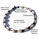 Seestern Halskette Modeschmuck aus Kaurimuscheln & Kokosperlen /101