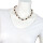 Seestern Halskette Modeschmuck aus Kaurimuscheln & Kokosperlen /101 Braun_ 1 Stueck