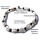 Seestern Halskette Modeschmuck aus Kauri Muscheln & Kokosperlen /103 Braun_ 5 Stueck