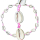 Seestern Halskette Modeschmuck aus Kauri Muscheln & Nylonperlen/111
