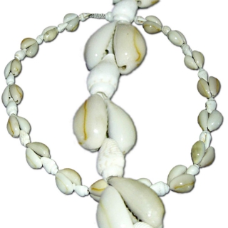Seestern Halskette Modeschmuck aus Kauri Muscheln & Muschelperlen /117