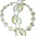 Seestern Halskette Modeschmuck aus Kauri Muscheln & Muschelperlen /117 Weiss_ 5 Stueck