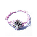 Seestern Halskette Modeschmuck aus Kauri Muscheln & geflochtenem Halsband/122 Diverse_ 5 Stueck