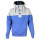 SEESTERN Herren Kapuzen Sweatshirt Pullover m.Knopfleiste Jumper Sweater GrS-XXL /1641 Blau XL