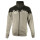 SEESTERN Herren Stehkragen Sweat Shirt Jacke Pullover Zip Hoody Sweater Gr.S-XXL /1748 Beige melange - Dunkelgrau S