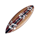 Deko Holz Surfboard 50 cm lang Airbrush Design Surfing Surfen Wellenreiten Surf /1863