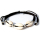 SEESTERN Kauri Muschel Armband / Armbänder Surfer Shell Bracelet /2006 Schwarz_3 Stueck