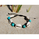 SEESTERN Kauri Muschel Armband / Armbänder Surfer Shell Bracelet /2007