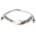 SEESTERN Kauri Muschel Armband / Armbänder Surfer Shell Bracelet /2012 Grau_3 Stueck