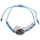 SEESTERN Kauri Muschel Armband / Armbänder Surfer Shell Bracelet /2013 Tuerkis_1 Stueck