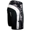 SEESTERN Herren Boardshorts Surfshorts Boardshort Surf Shorts Badeshorts XS-3XL mittellang 47-49cm /2043 Schwarz 2XL